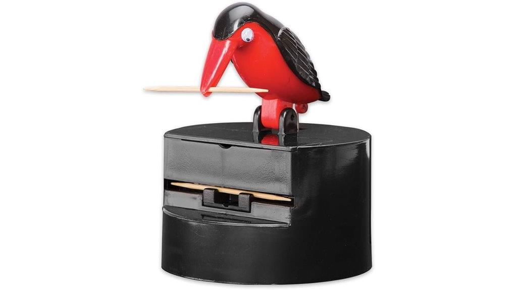 bird themed toothpick dispenser