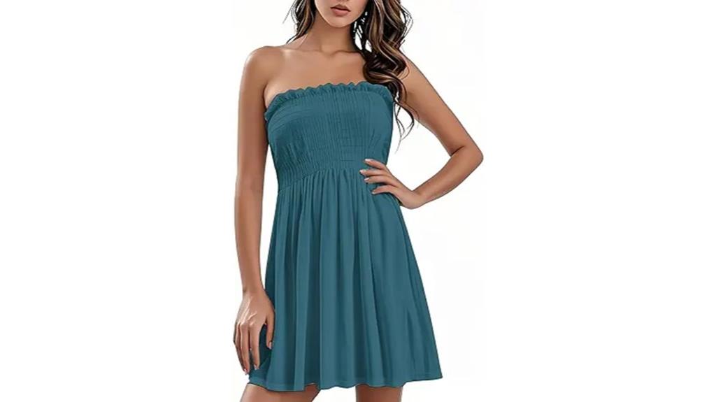 casual summer beach dress
