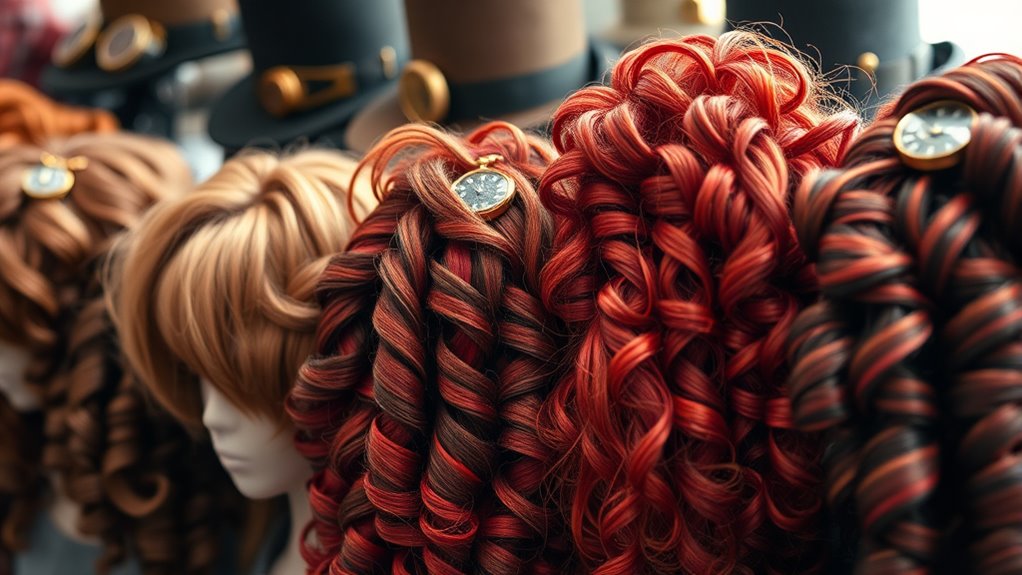 choosing steampunk cosplay wigs