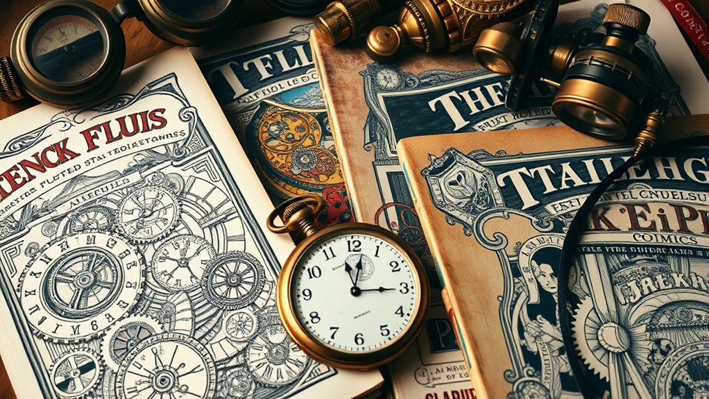 choosing steampunk graphic novels