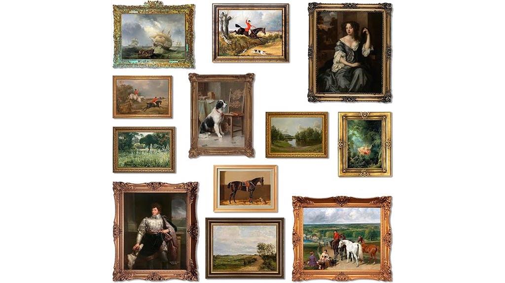 classic maximalist wall art