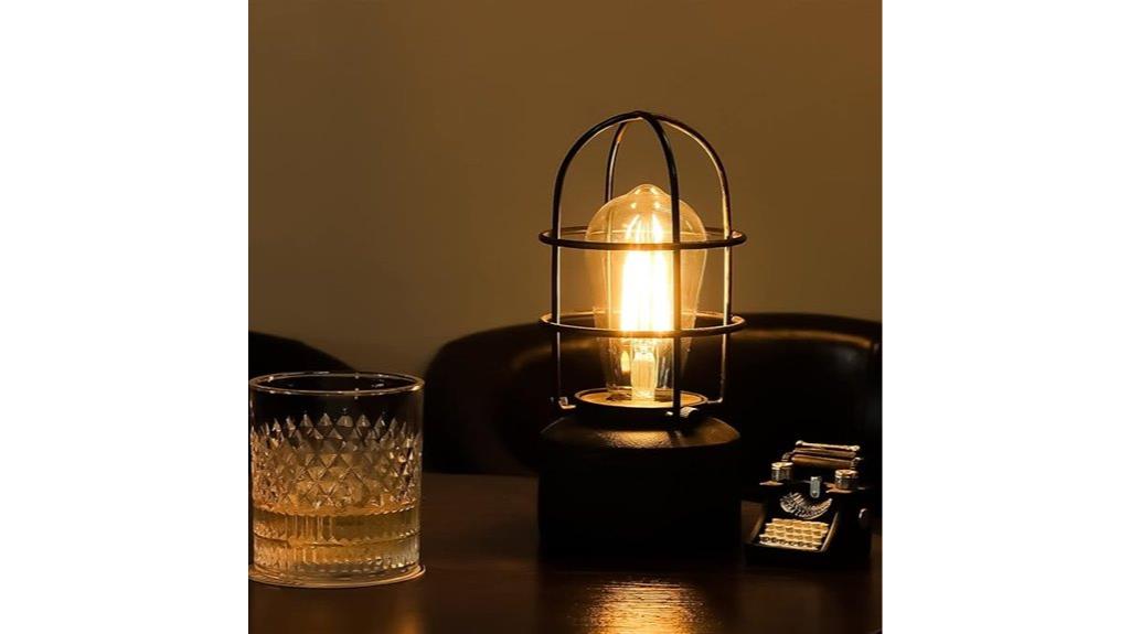 compact touch lamp design