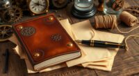 create unique steampunk journals