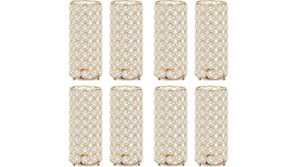 elegant flower vase set