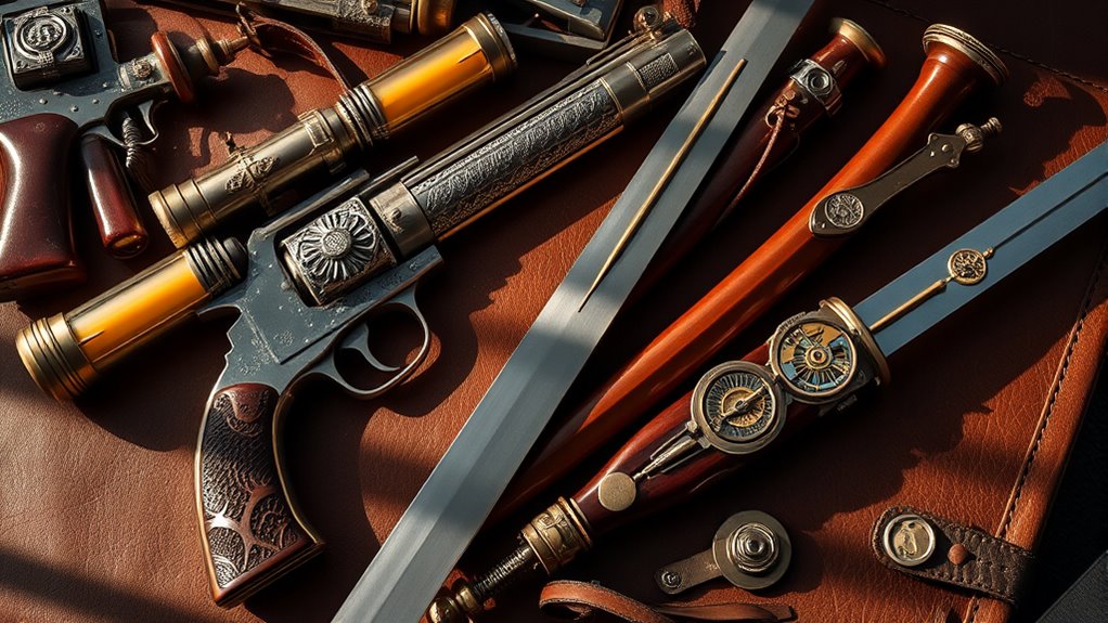 historical and fantastical weaponry