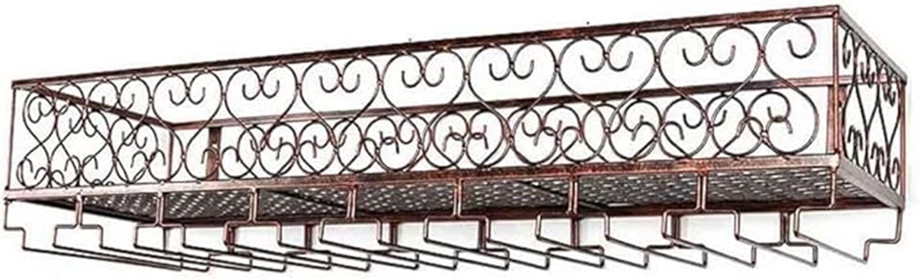 iron wine bottle holder
