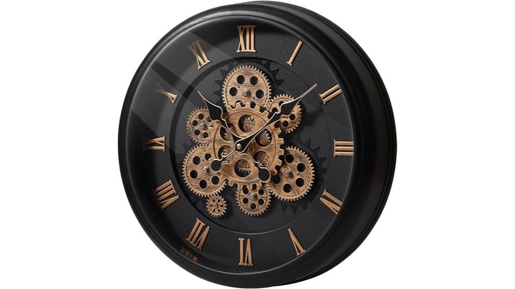 large decorative wall clock