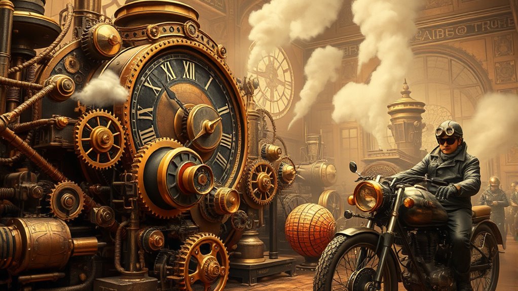 mechanical time driven inventions