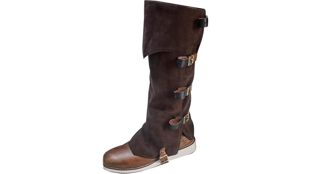 medieval cosplay boot covers