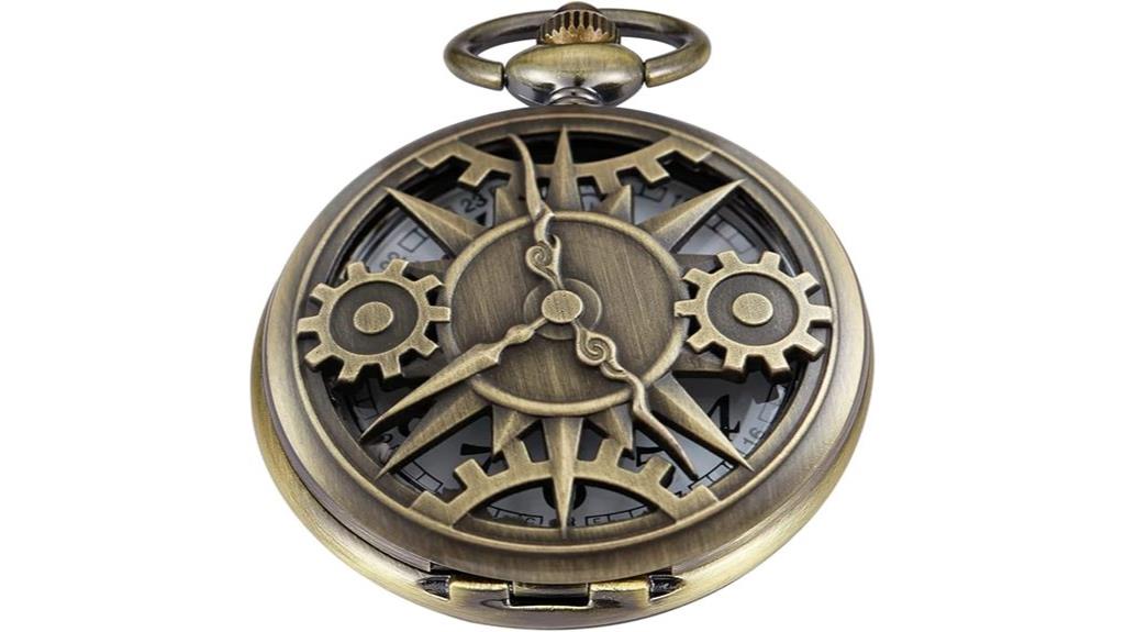men s arabic digital pocket watch