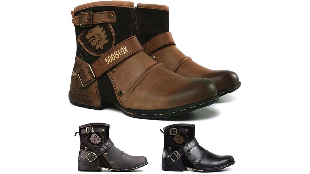 men s combat motorcycle boots