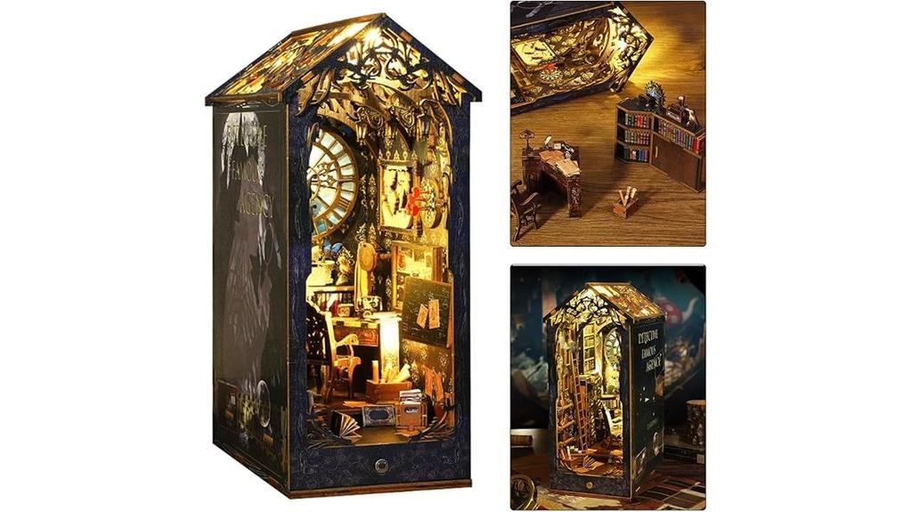 miniature house shelf decoration
