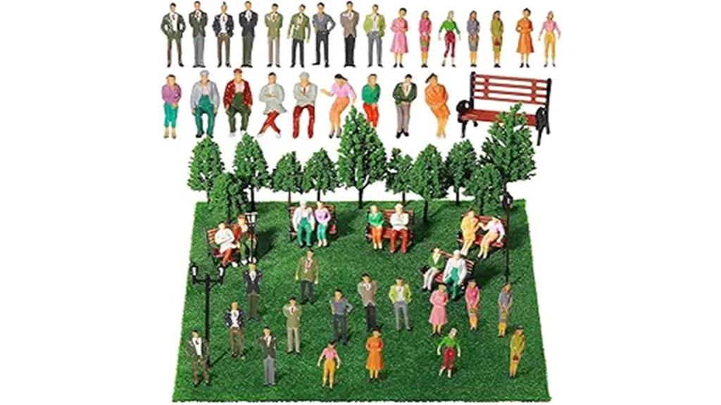 model train scenery set