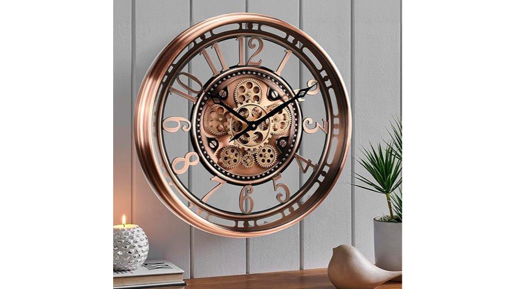 modern farmhouse wall clock