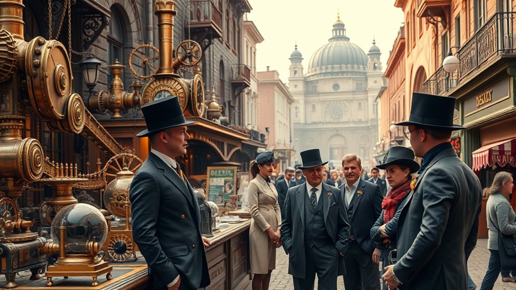 origin of steampunk terminology