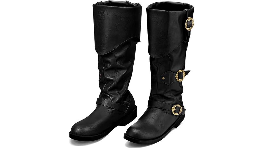 renaissance style halloween men s boots