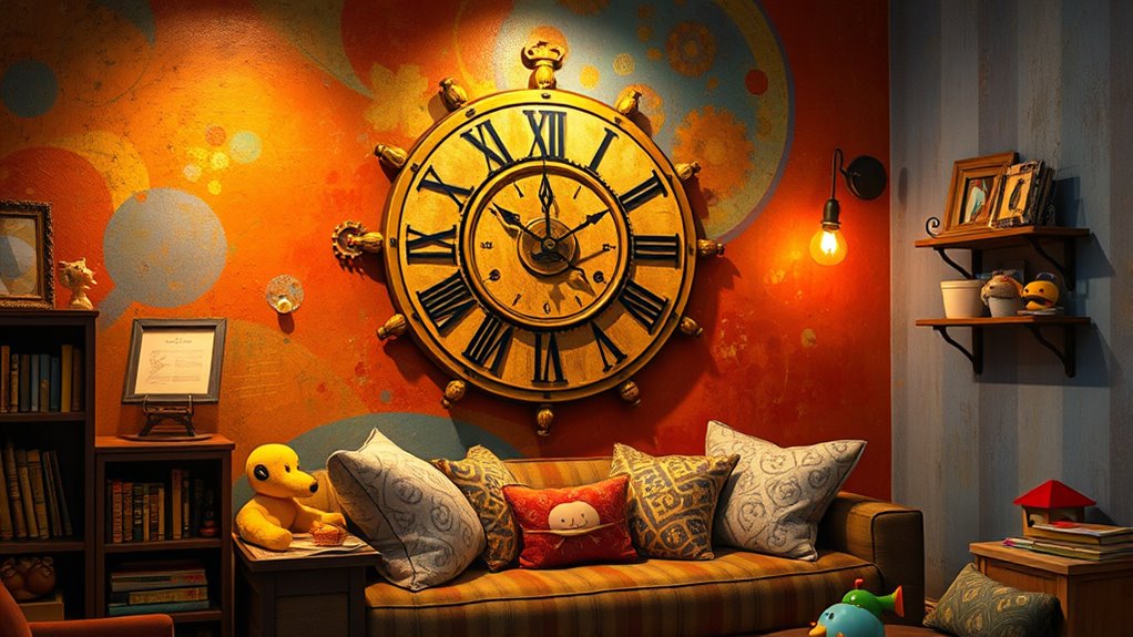 selecting kids steampunk clocks