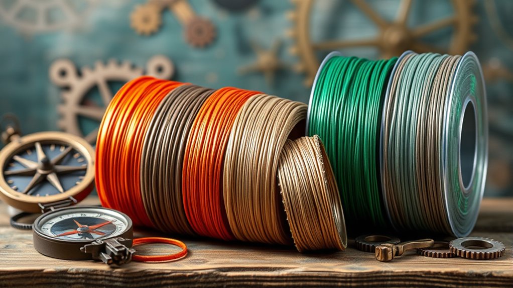 steampunk 3d printing filaments