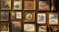 steampunk art print selection