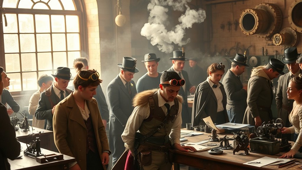 steampunk artistic innovation techniques