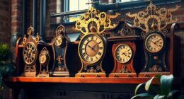 steampunk clocks for decor