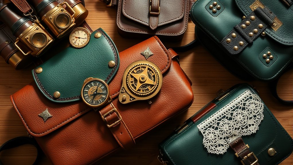 steampunk cosplay bags collection