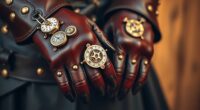 steampunk cosplay glove selection