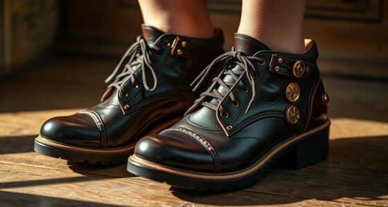 steampunk cosplay shoe collection