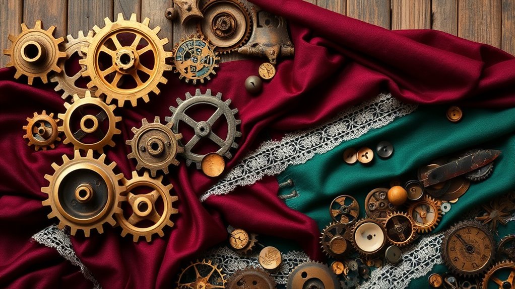 steampunk costume making materials