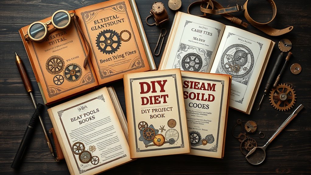 steampunk diy project books