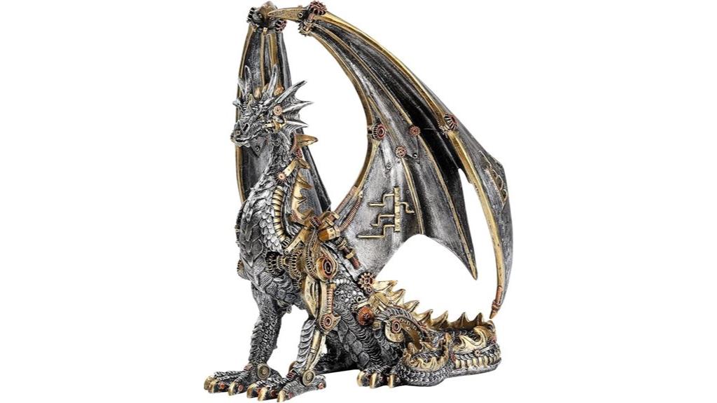 steampunk dragon home decor