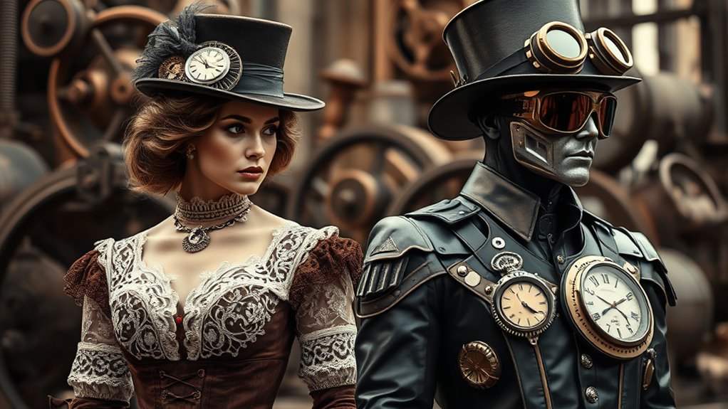 steampunk fashion s historical progression