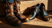 steampunk footwear for adventure