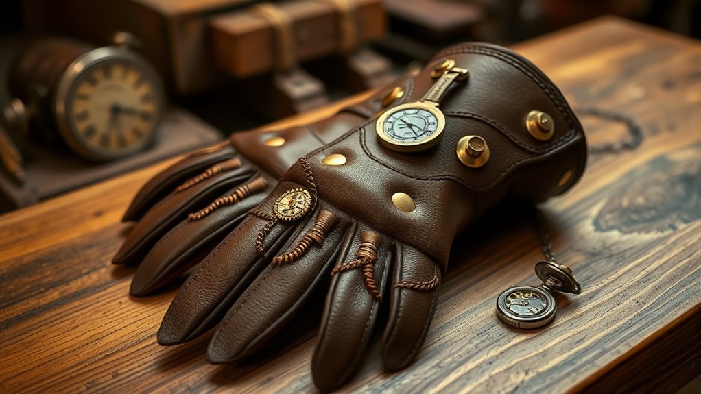 steampunk gloves fashion utility