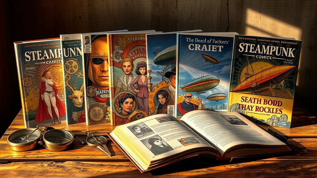 steampunk graphic novels collection