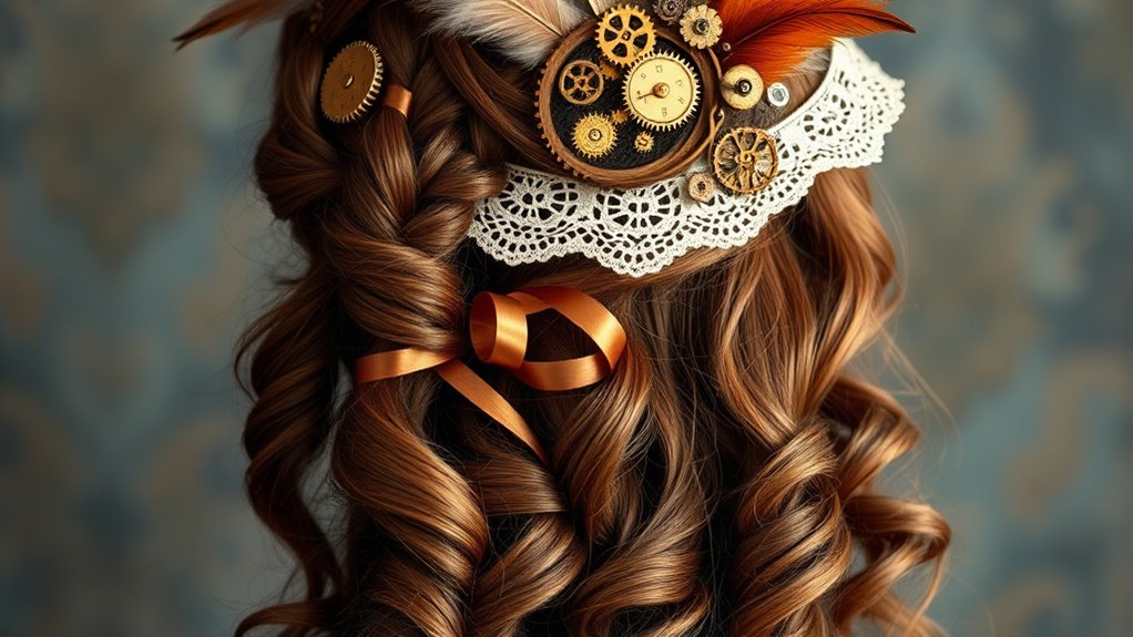 steampunk hairstyle tips tutorials