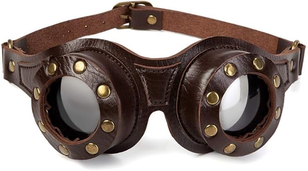 steampunk halloween cosplay goggles