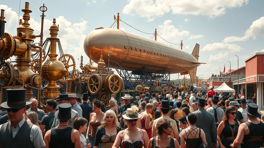 steampunk influences modern media