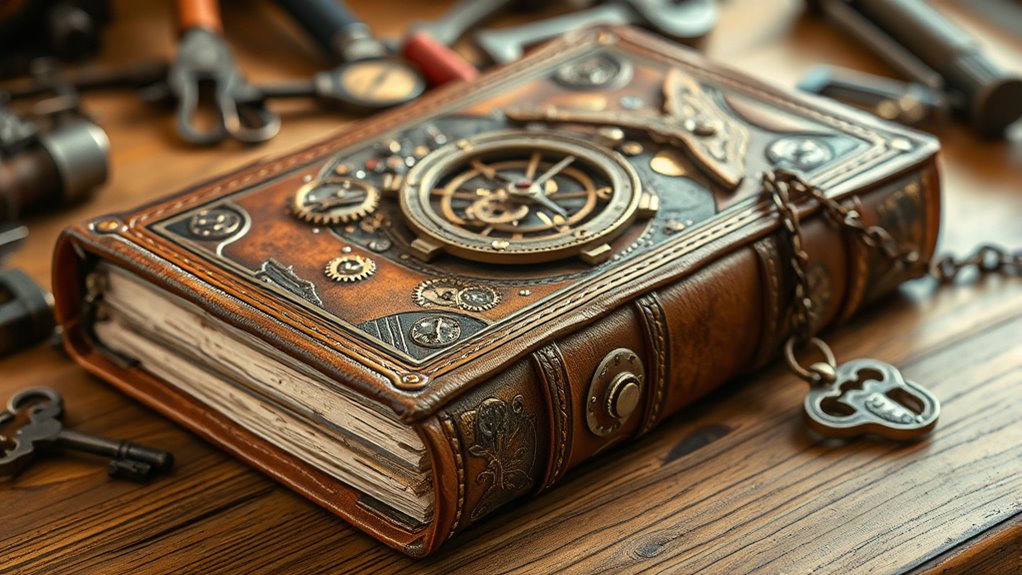 steampunk inspired cover enhancements