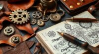 steampunk leatherworking supply essentials