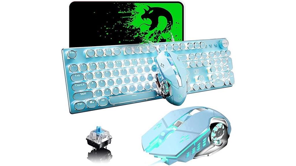 steampunk led gaming gear
