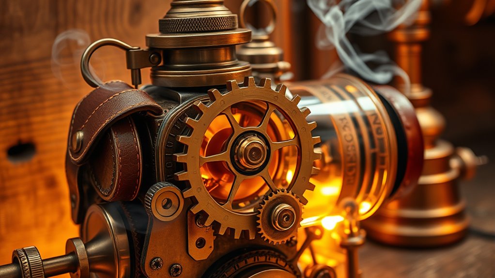 steampunk materials and techniques