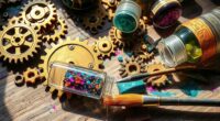 steampunk resin art supplies