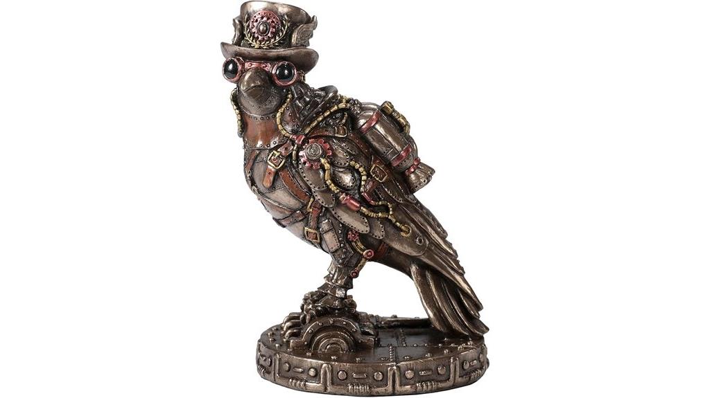 steampunk rocket fuel sculpture