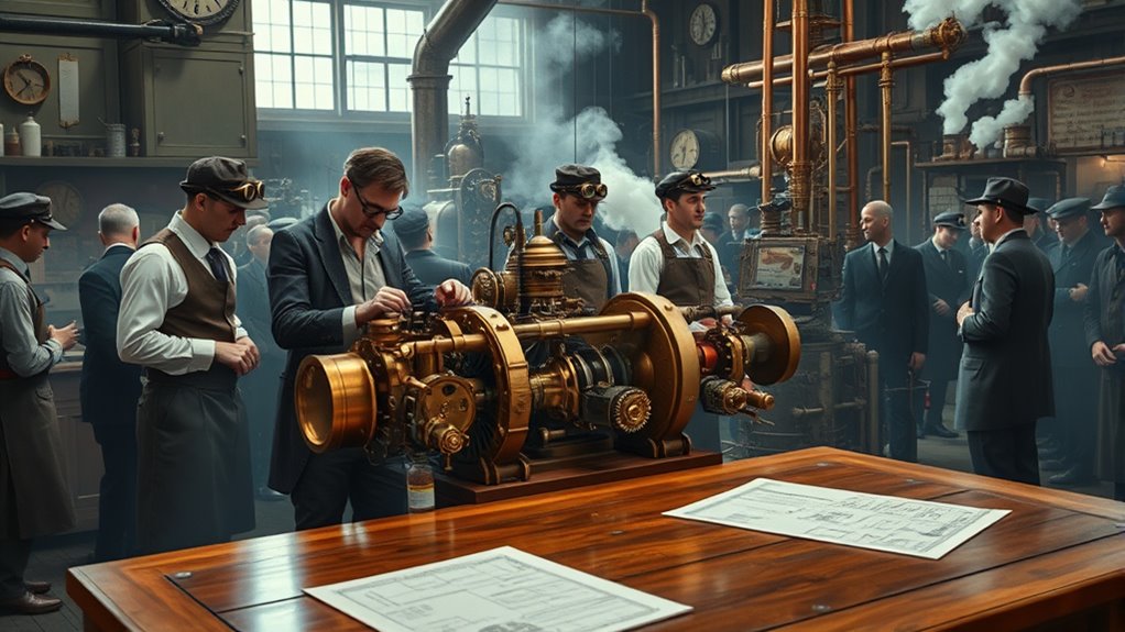 steampunk social class structures