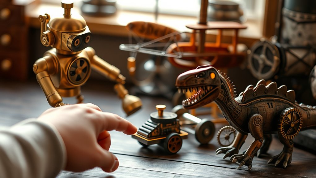 steampunk toys inspire creativity