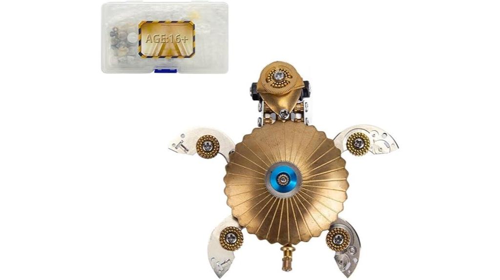 steampunk turtle model puzzle