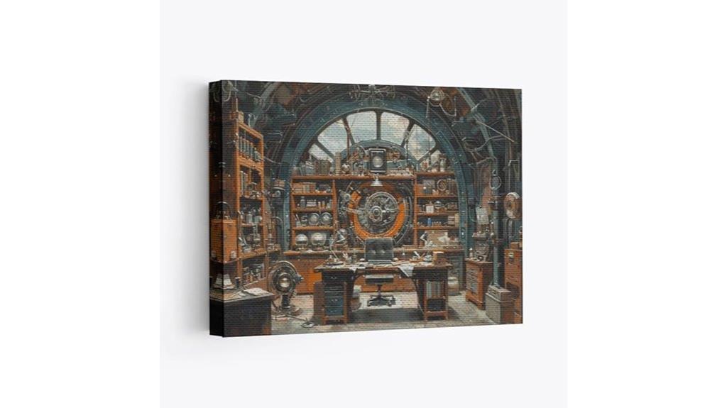 steampunk wall art print