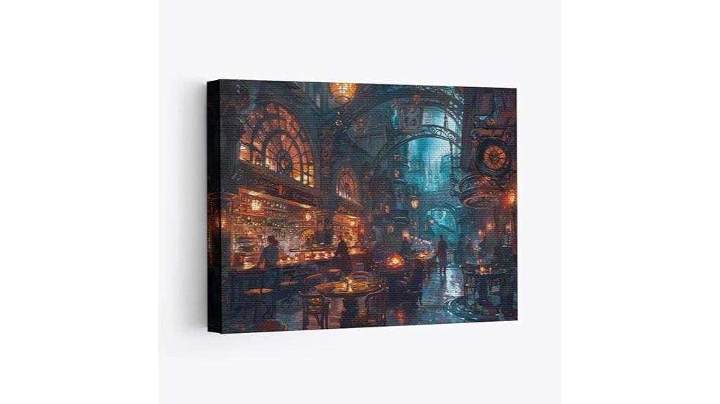 steampunk wall art print