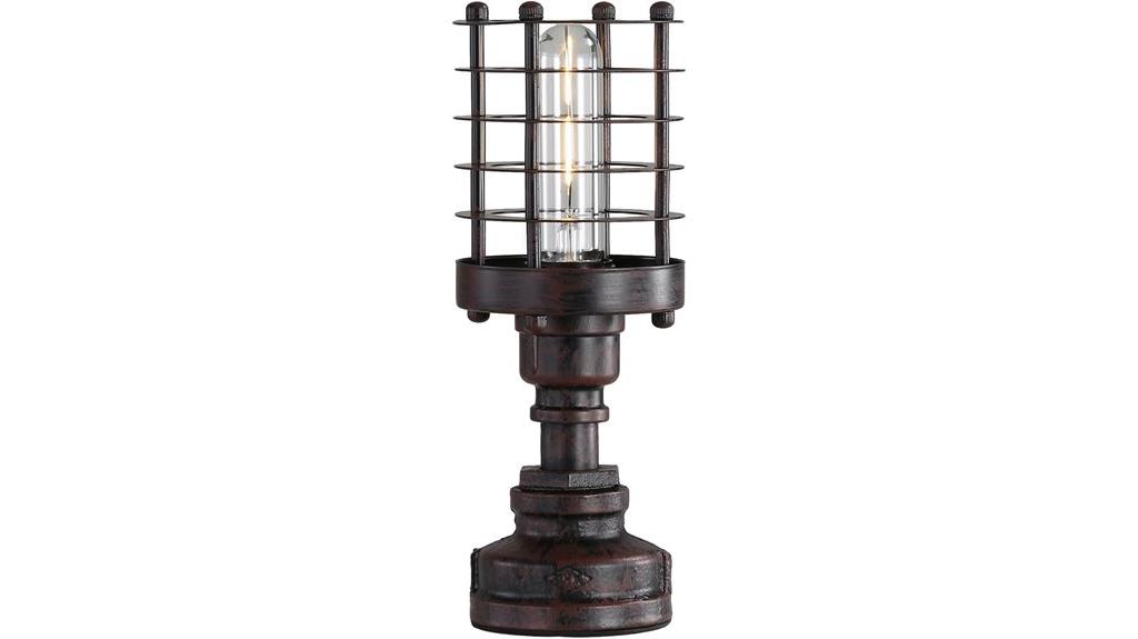 steampunk water pipe lamp